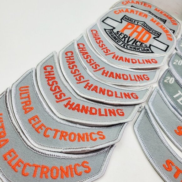 Harley Davidson Vintage Patches PHD Service Technician Training Portfolio - Picture 9 of 10